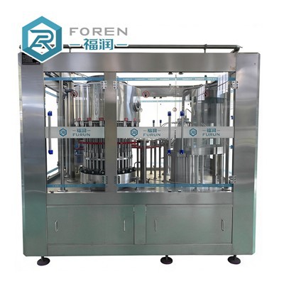 Linea di riempimento dell'acqua in bottiglia